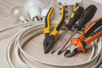Electrical tools and cable for service and maintenance